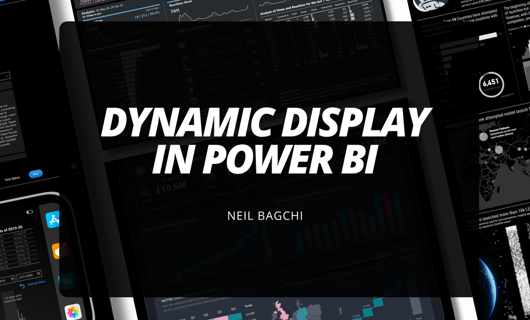 Dynamic Display in Power BI: Show/Hide Visuals with Slicer Selection