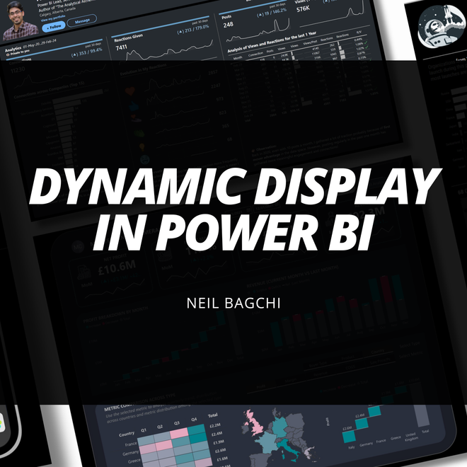 Image of: Dynamic Display in Power BI: Show/Hide Visuals with Slicer Selection