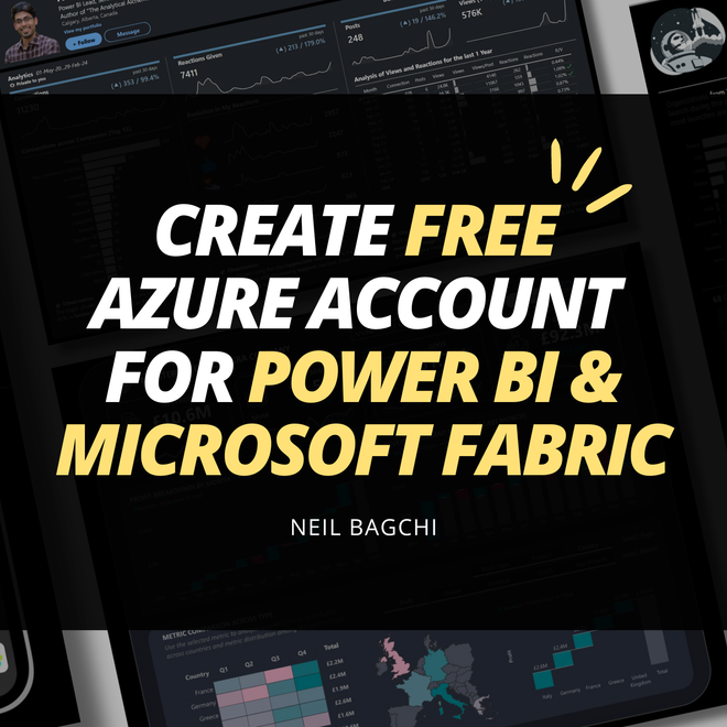 Image of: Create a Free Azure Account for Power BI & Microsoft Fabric